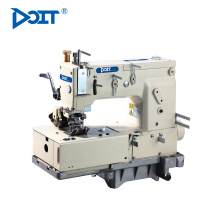 DT1508P Плоск-кровати Multi-иглы двойного цепного стежка промышленная швейная швейная машина с горизонтальным механизма движения петлителя